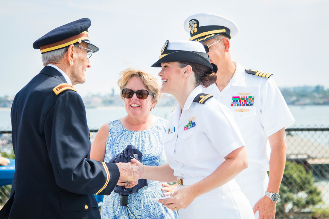 LCDR Massey's Promotion Ceremony | USS Midway | Downtown San Diego ...
